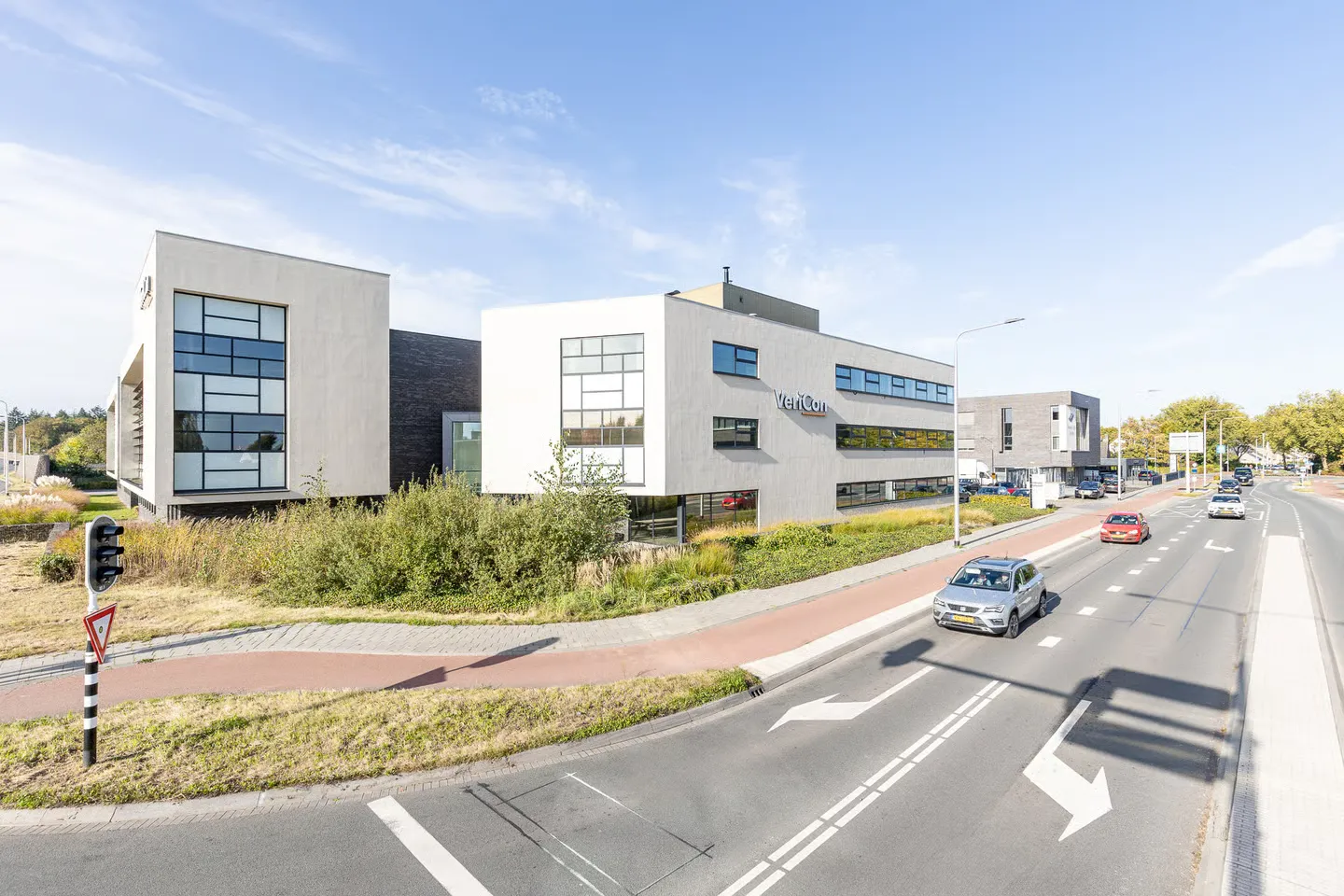 Het gebouw van het Harmony-kantoor in Veldhoven.